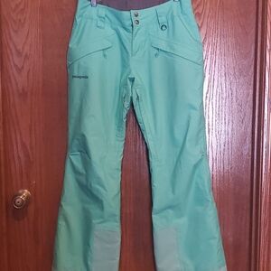Patagonia Mint Green Outdoor Pants